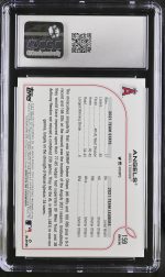 2022 Topps Angels #159 CGC 10 - Image 2