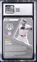 2021 Panini Mosaic Willie McCovey #ATG5 All-Time Greats CGC 10 - Image 2