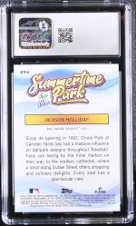 2024 Topps Chrome Jackson Holliday #SITP-8 Summertime in the Park CGC 10 - Image 2