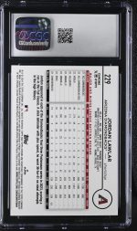 2024 Topps Chrome Jordan Lawlar #229 CGC 10 - Image 2