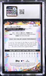 2024 Topps Finest Elly De La Cruz #64 CGC 10 - Image 2