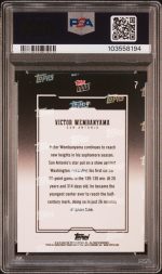 2024 Topps Now Victor Wembanyama #7 PSA 9 - Image 2