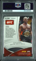 2021 Panini Chronicles UFC Kamaru Usman #300 PSA 10 - Image 2