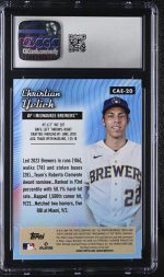 2024 Topps Chrome Christian Yelich #CAE-20 All-Etch CGC 10 - Image 2