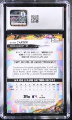 2024 Topps Finest Evan Carter #62 CGC 10 - Image 2