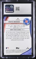 2024 Best Shota Imanaga #16 Refractor CGC 10 - Image 2