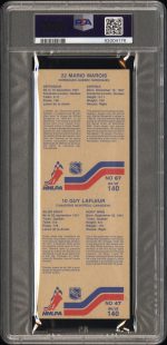 1983 Vachon Mario Marois-67 PSA 7 - Image 2