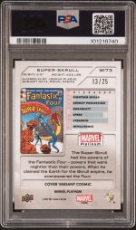 2023 Upper Deck Marvel Platinum Cover Variant Super-Skrull #WI73 PSA 9 - Image 2