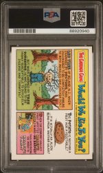 1987 Garbage Pail Kids Stickers Window Payne #372b PSA 10 - Image 2