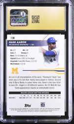 2024 Topps Pristine Hank Aaron #136 CGC 10 - Image 2