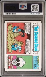 1988 Garbage Pail Kids Stickers Irate Ira #489a PSA 10 - Image 2