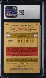 2013 Panini Cooperstown Christy Mathewson #4 CGC 10 - Image 2