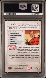 2023 Upper Deck Marvel Platinum Hank Pym #192 PSA 10 - Image 2