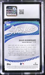 2024 Topps Chrome Julio Rodriguez #S-18 Strokes CGC 10 - Image 2