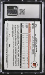 2024 Topps Heston Kjerstad #394 CGC 10 - Image 2