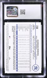 2024 Topps Chrome Everson Pereira #238 CGC 10 - Image 2