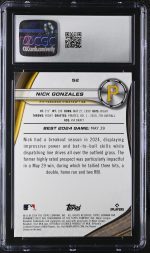 2024 Best Nick Gonzales #52 CGC 10 - Image 2