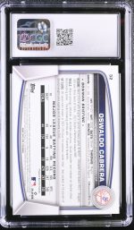 2023 Bowman Oswaldo Cabrera #32 CGC 10 - Image 2