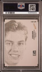 2023 Upper Deck Metal Universe Platinum Portraits Connor Bedard #PP7 PSA 8 - Image 2