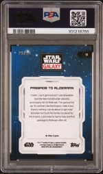 2024 Topps Chrome Star Wars Galaxy Passage To Alderaan #51 PSA 9 - Image 2