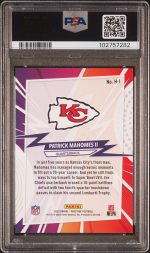 2023 Panini Prestige Heroes Patrick Mahomes II #H1 PSA 9 - Image 2