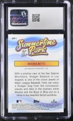 2024 Topps Chrome Mookie Betts #SITP-1 Summertime in the Park CGC 10 - Image 2