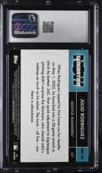 2022 Topps Chrome Update Julio Rodriguez #GNC-24 Generation Now CGC 10 - Image 2