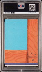 1988 Garbage Pail Kids Stickers Kinky Kristine #490a PSA 10 - Image 2