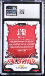 2024 Donruss Jace Jung #3 Unleashed CGC 10 - Image 2