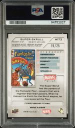 2023 Upper Deck Marvel Platinum Cover Variant Super-Skrull #WI73 PSA 10 - Image 2