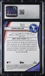 2024 Best Aidan Miller #TP-17 Top Prospects CGC 10 - Image 2