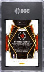 2021 Panini Select Scottie Barnes #111 SGC 9.5 - Image 2