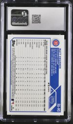 2023 Topps Chrome Update Matt Swarmer #RA-MS Rookie Autographs CGC 10 - Image 2