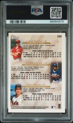 1998 Topps Boone Minor Beltre #254 PSA A - Image 2