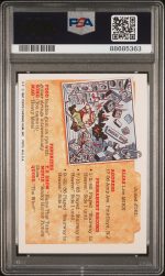 1987 Garbage Pail Kids Stickers Miles Smiles #278b PSA 10 - Image 2
