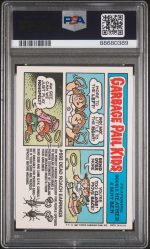 1987 Garbage Pail Kids Stickers Rubbin' Robyn #304A PSA 10 - Image 2