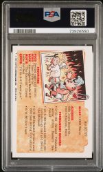 1987 Garbage Pail Kids Stickers Screwey Dewey #282a PSA 10 - Image 2