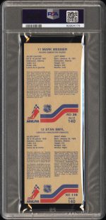 1983 Vachon Mark Messier-36 PSA 6 - Image 2