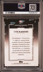 2024 Topps Now Victor Wembanyama #7 PSA 10 - Image 2