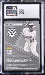 2021 Panini Mosaic Kirby Puckett #ATG8 All-Time Greats CGC 10 - Image 2