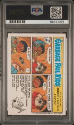 1987 Garbage Pail Kids Stickers Smellin' Helen #310B PSA 10 - Image 2