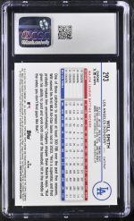 2024 Topps Chrome Will Smith #293 Green Sonar Refractor CGC 10 - Image 2