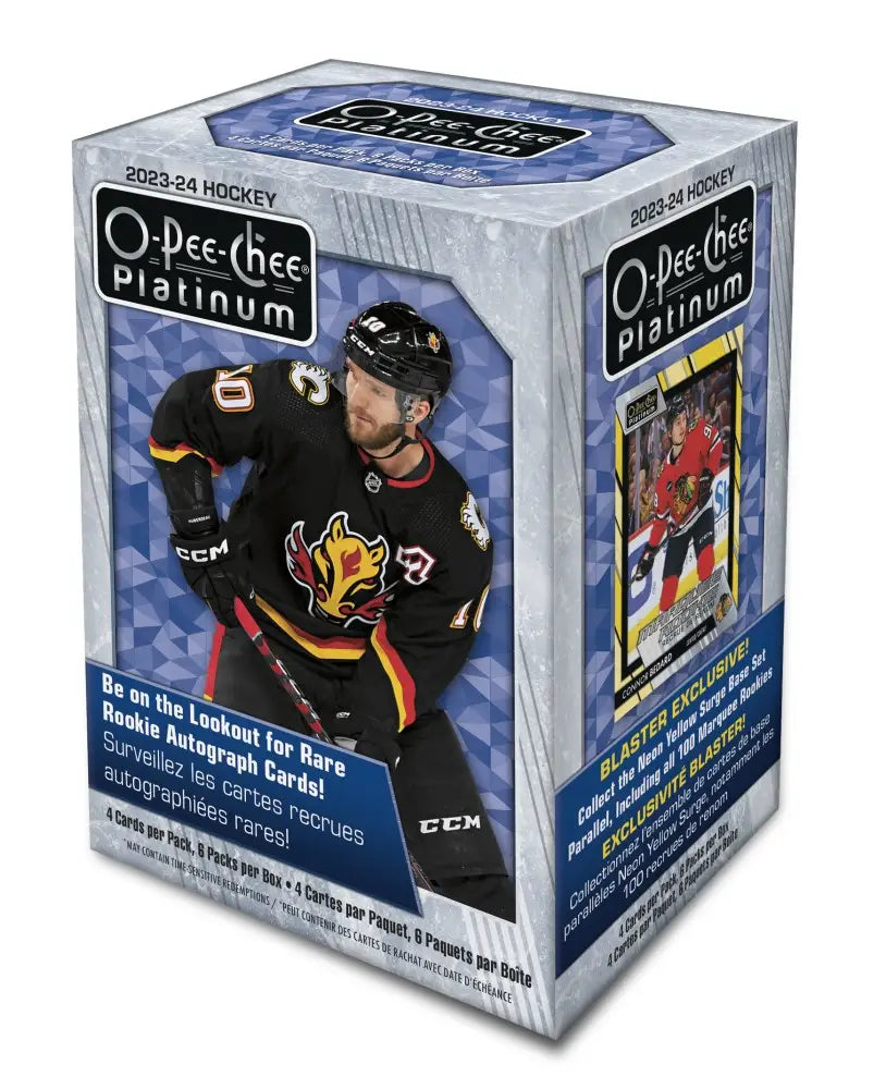 box-23-24-opc-platinum-blaster-sb282 2023-24 O-Pee-Chee Platinum Hockey Blaster 20-Box Case - Image 1