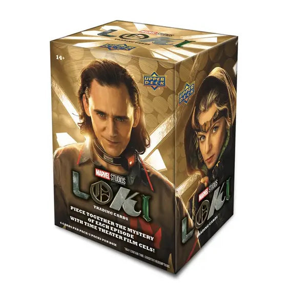 box-23-marvel-loki-blaster-1000px 2023 Upper Deck Marvel Loki Season 1 - 5 Pack Blaster Box - Image 1