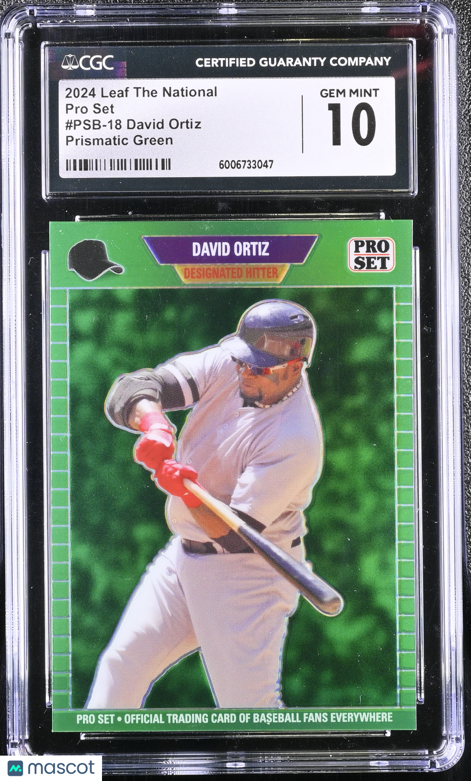 front-watermark-V2_0255173e-1601-4fa5-8a64-cb322288c9c5 2024 Leaf The National Pro Set #PSB-18 CGC 10 - Image 1