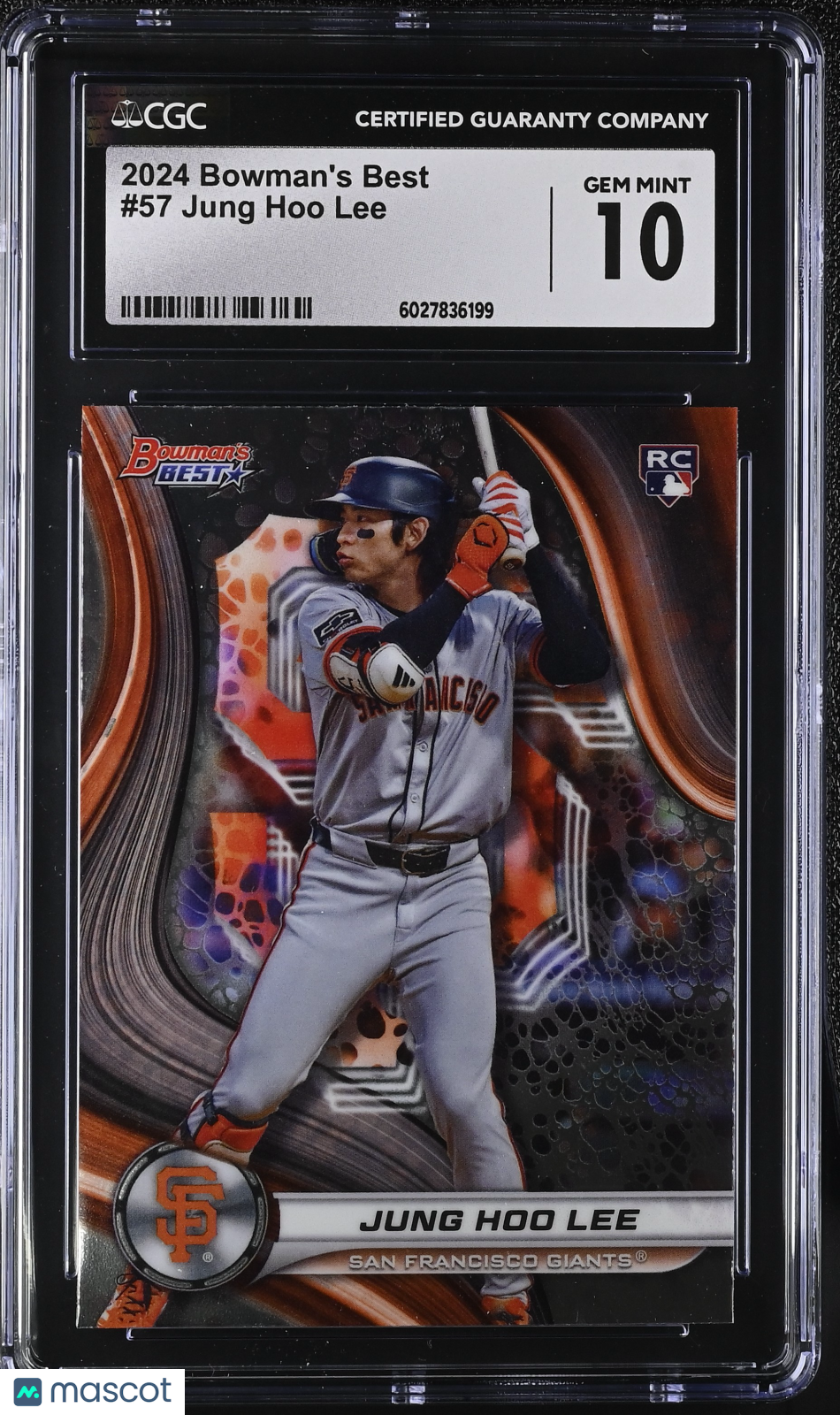 front-watermark-V2_02840a29-a733-441c-9f7e-892acd17cfca 2024 Best Jung Hoo Lee #57 CGC 10 - Image 1