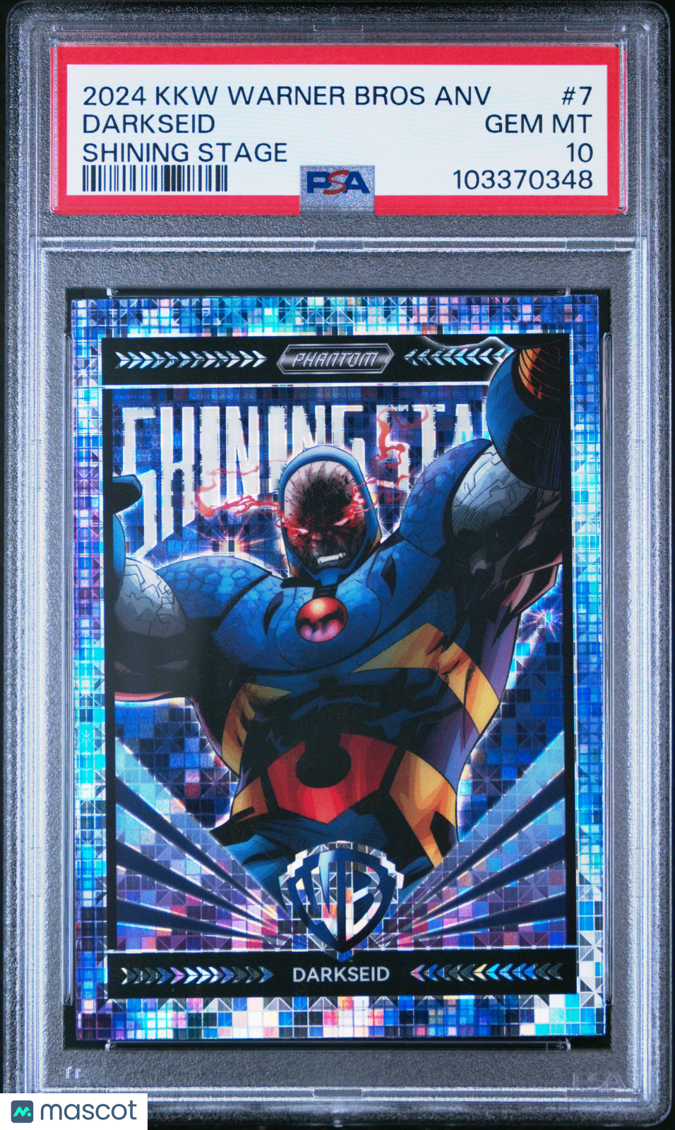 front-watermark-V2_07336957-484c-4e9c-8e7d-e3a7e2d38d4d 2024 Kakawow Phantom Warner Bros. 100th Anniversary Shining Stage Darkseid #7 PSA 10 - Image 1