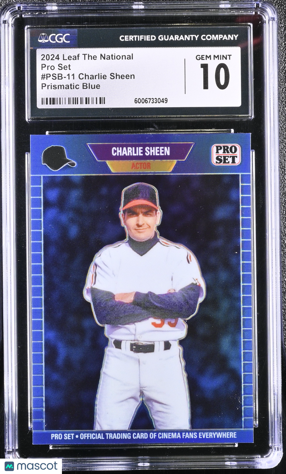 front-watermark-V2_1064c2c1-26dc-40b6-8061-065536980e9d 2024 Leaf The National Pro Set #PSB-11 CGC 10 - Image 1