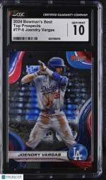 2024 Best Joendry Vargas #TP-8 Top Prospects CGC 10