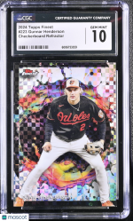 2024 Topps Finest Gunnar Henderson #223 CGC 10